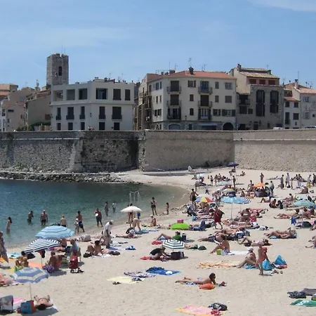 Heart Of - 2mn Beach, Port, Remparts Апартаменти Антіб